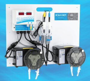 554XP RTM Digital pH/ORP Controller System (2 - 12 GPD Pumps, Probes, Flow Cell Kit)