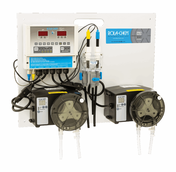 555XXP RTM Digital pH/Dual ORP/FAC PPM Controller System (1 - 12 GPD Pump, 120V Solenoid Kit, Probes, Flow Cell Kit) - Image 2