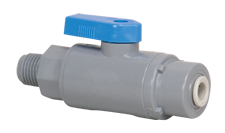 Valve 1/4" MNPT 3/8" Push to Connect