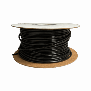 1/4" Black Poly Tube